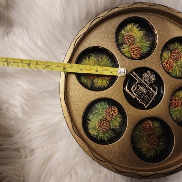 Vintage Oklahoma Beverage Tray - Picture 3 of 7